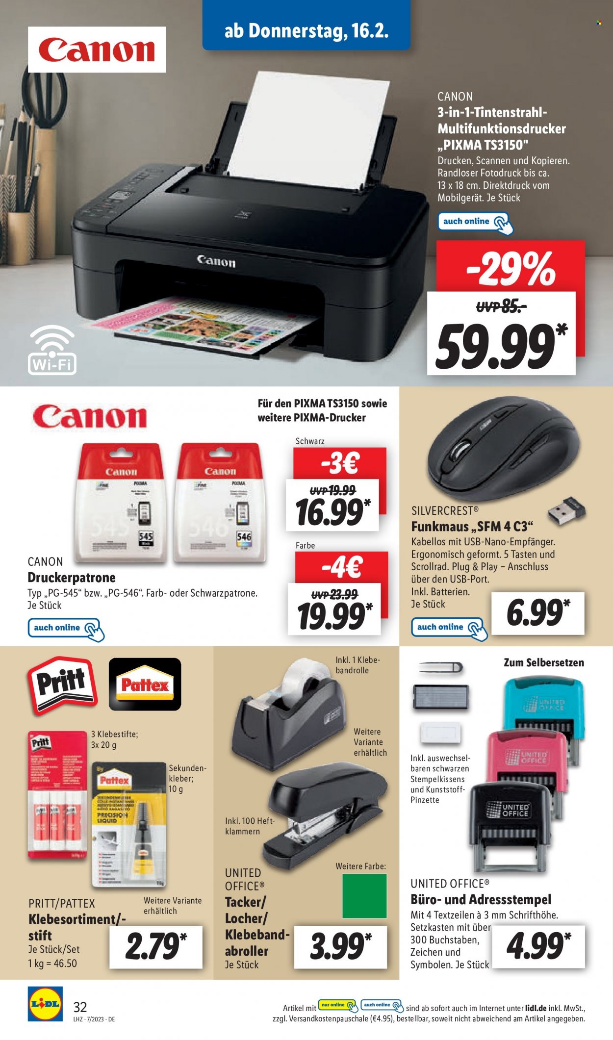 Lidl Prospekte  - 13.02.2023 - 18.02.2023. Seite 36