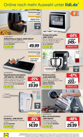 thumbnail - SILVERCREST® Doppelinduktionskochplatte „SDI 3500 D4 + SDI 2800 D“ Integrierte Topferkennung. Einstellbarer Timer bis 180 Minuten. Geeignet für Induktions-Kochgeschirr mit Ø von 10 bis 22 cm. Je Stück. Art.-Nr. 100344310