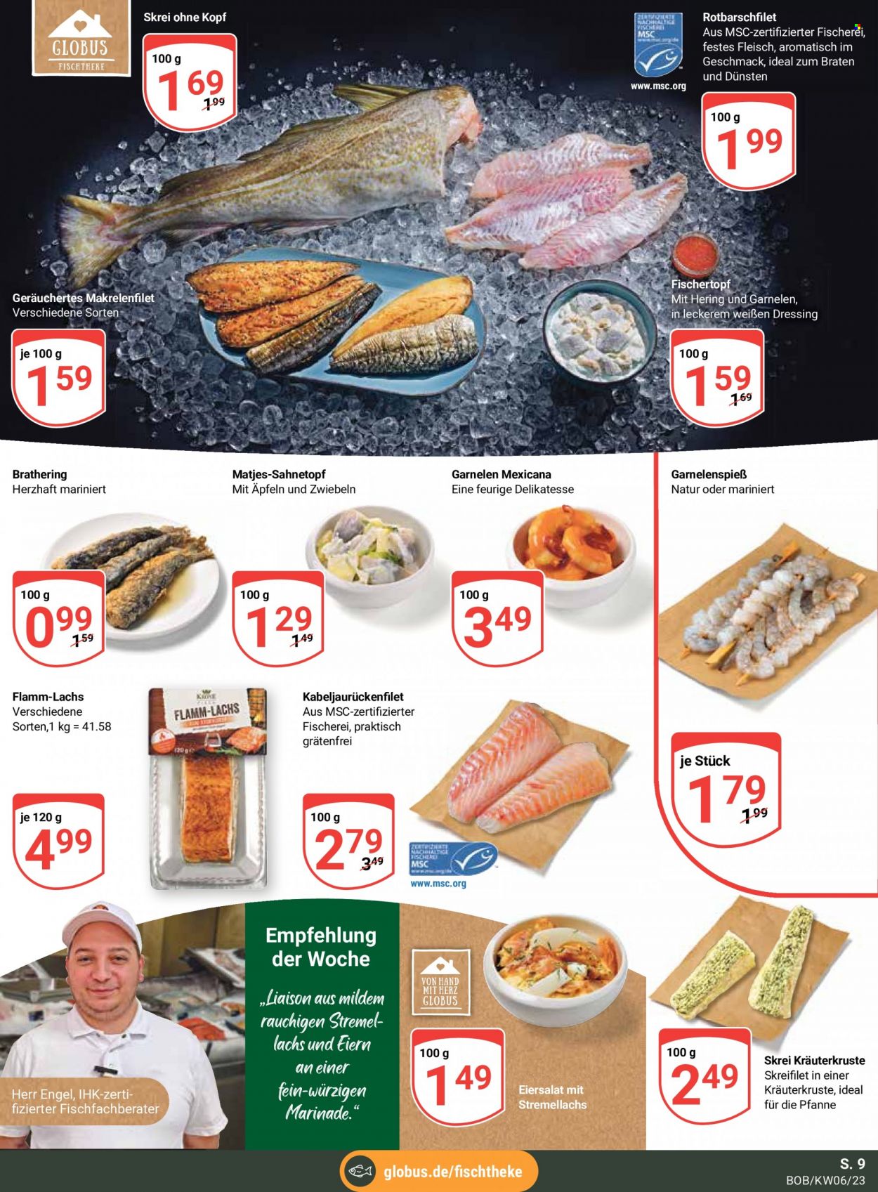 Globus Prospekte  - 6.02.2023 - 11.02.2023. Seite 9