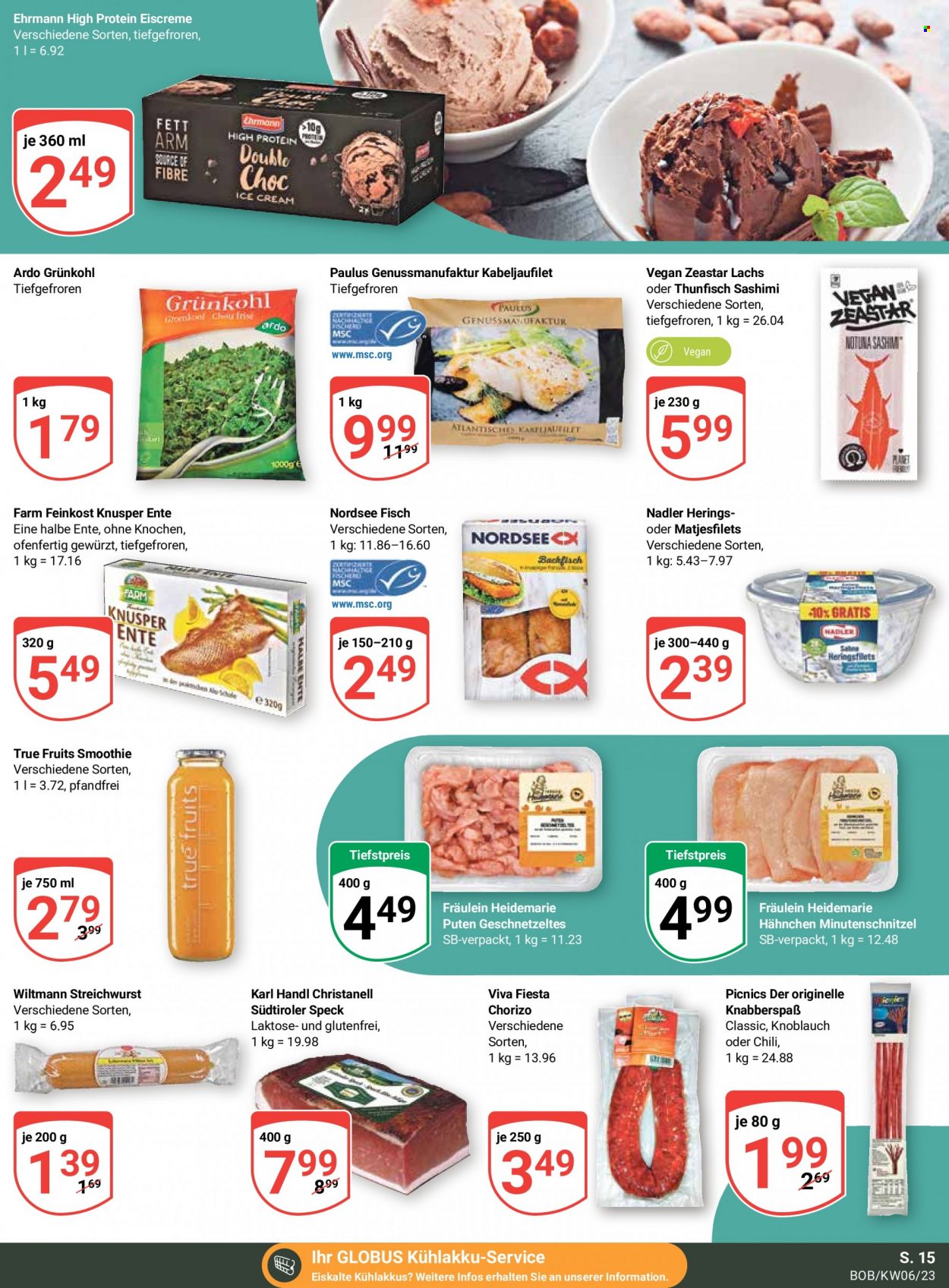 Globus Prospekte  - 6.02.2023 - 11.02.2023. Seite 15