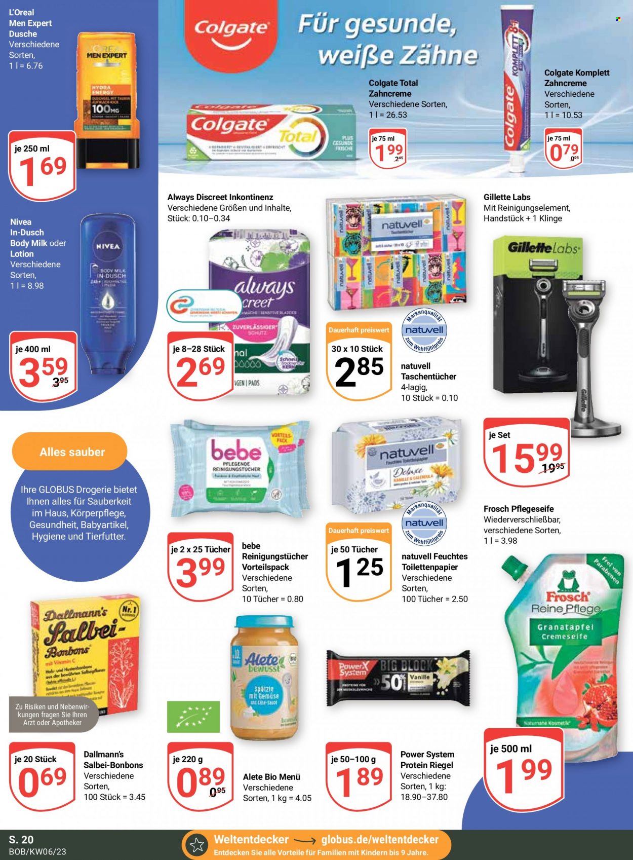 Globus Prospekte  - 6.02.2023 - 11.02.2023. Seite 20