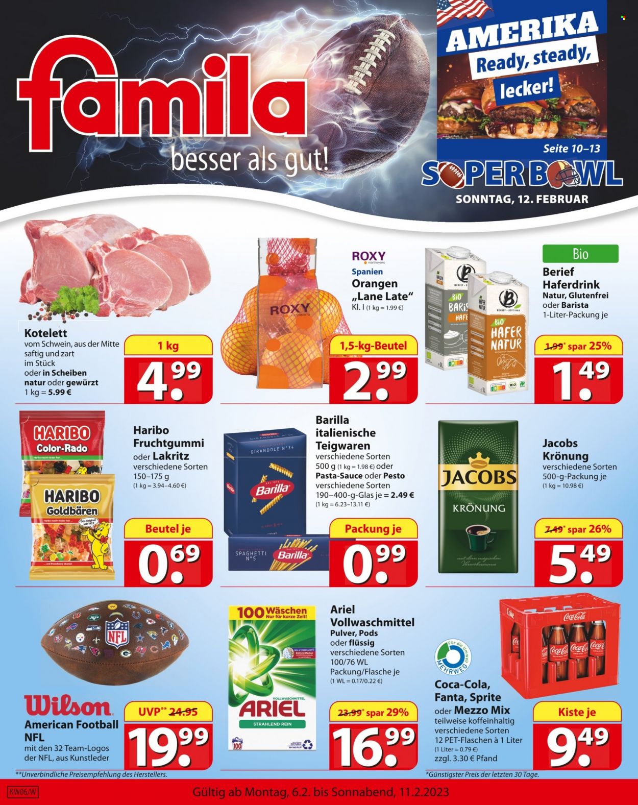 famila Prospekte  - 6.02.2023 - 11.02.2023. Seite 1