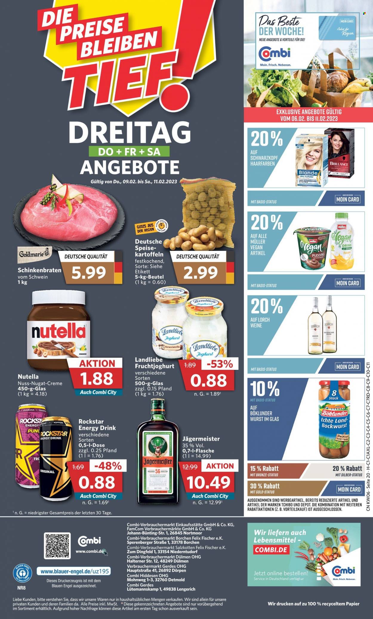 Combi Prospekte  - 6.02.2023 - 11.02.2023. Seite 20