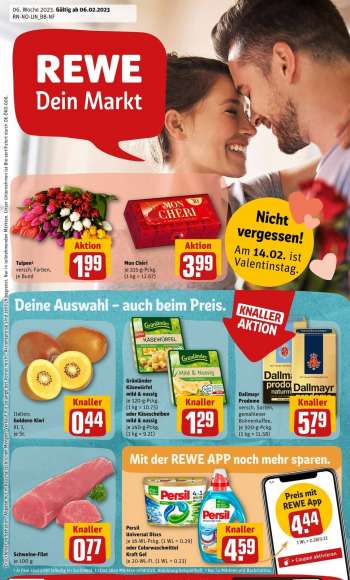 Prospekte REWE - 6.02.2023 - 11.02.2023.