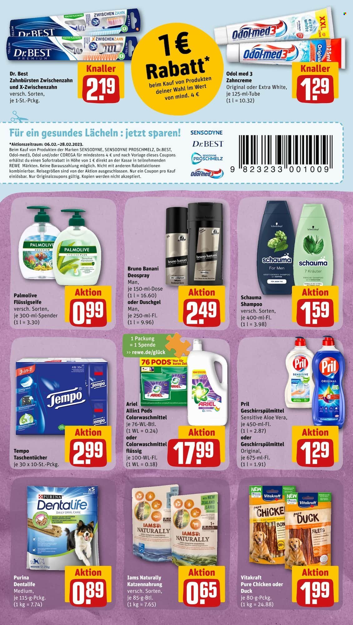 Leták REWE - 6.2.2023 - 11.2.2023. Strana 18