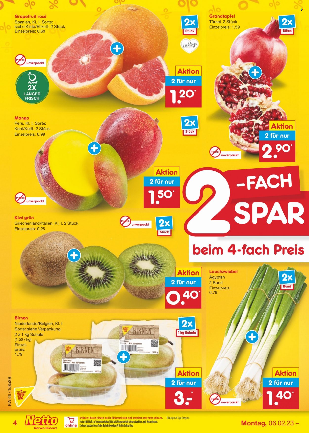 Netto Marken-Discount Prospekte  - 6.02.2023 - 11.02.2023. Seite 4
