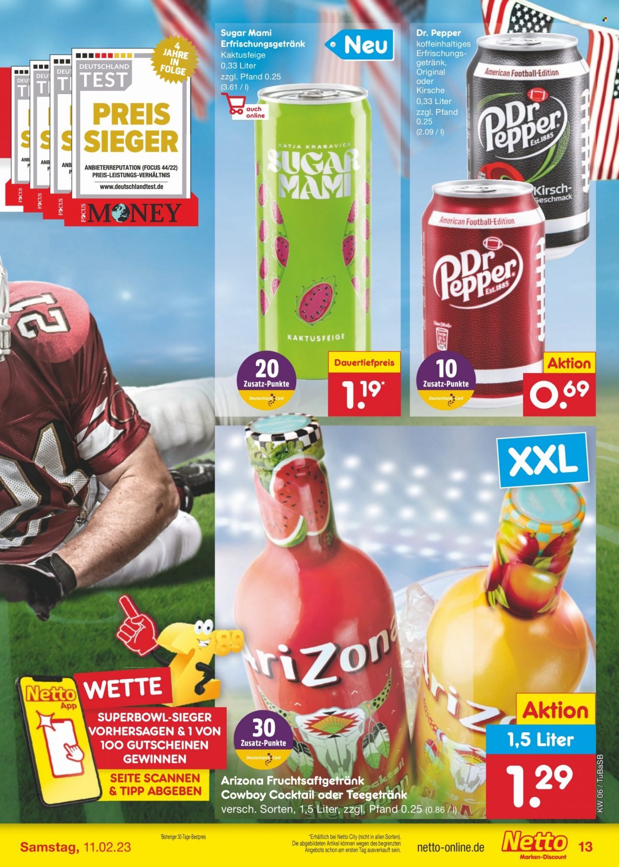 Netto Marken-Discount Prospekte  - 6.02.2023 - 11.02.2023. Seite 13