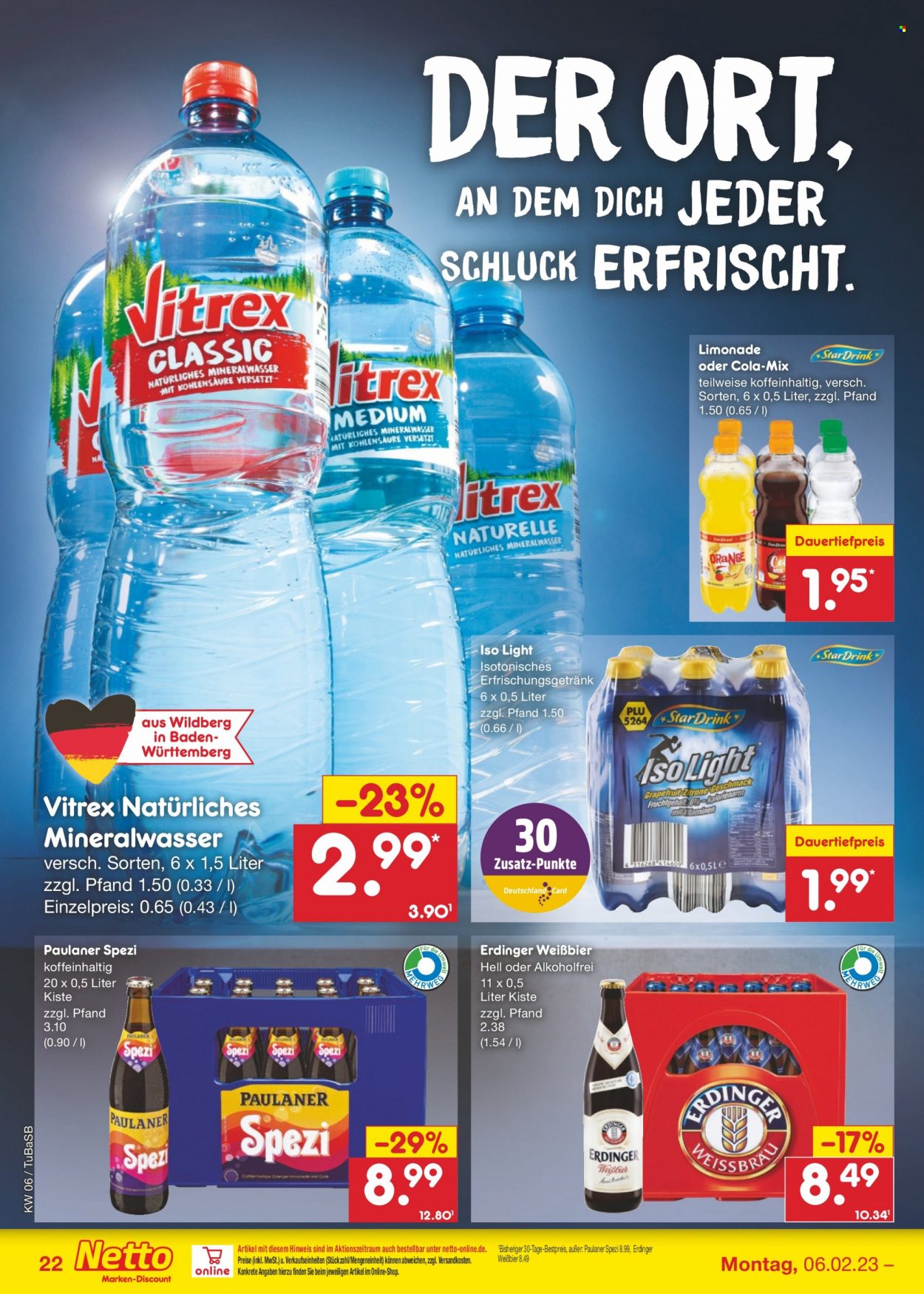 Netto Marken-Discount Prospekte  - 6.02.2023 - 11.02.2023. Seite 22