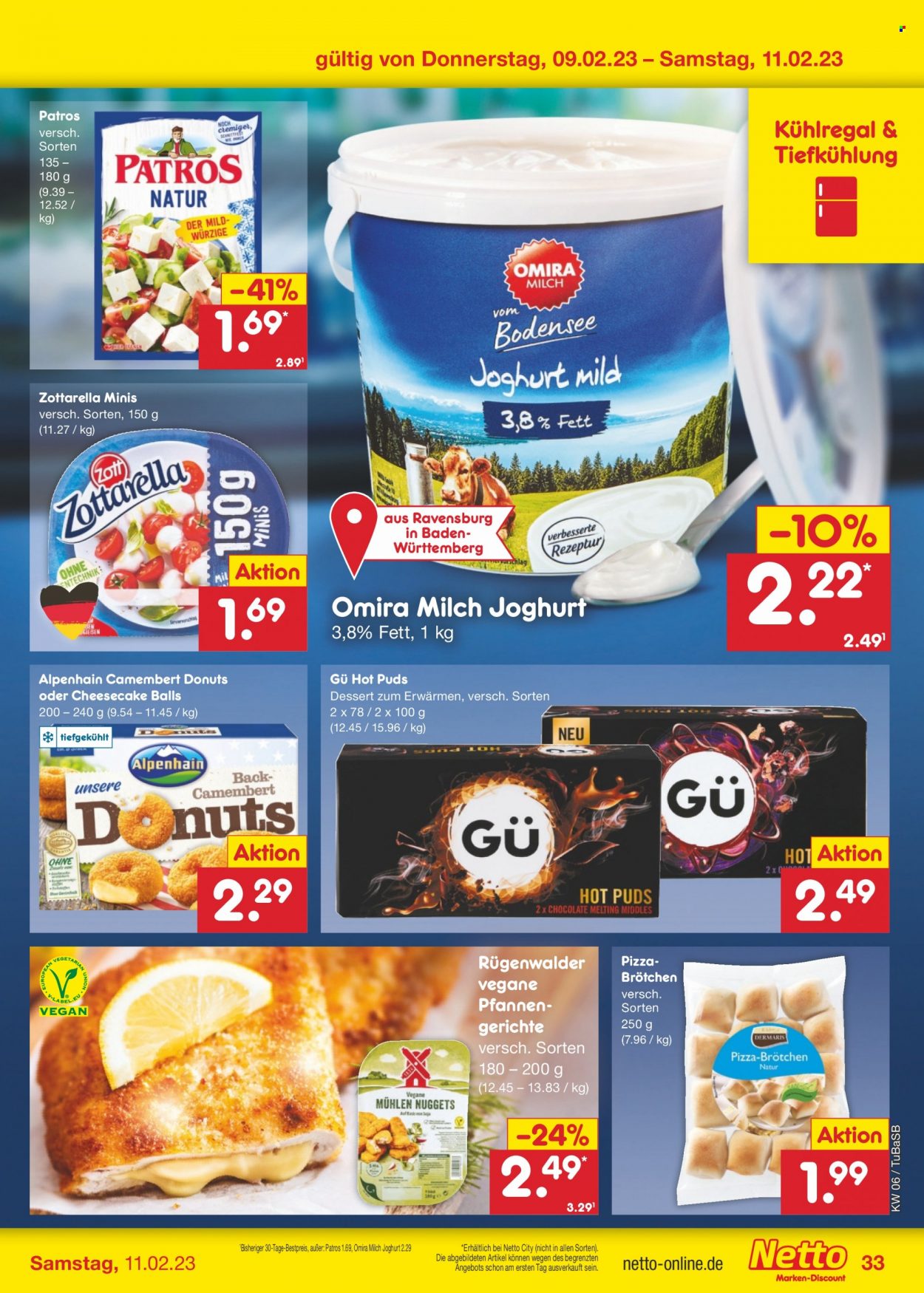 Netto Marken-Discount Prospekte  - 6.02.2023 - 11.02.2023. Seite 33