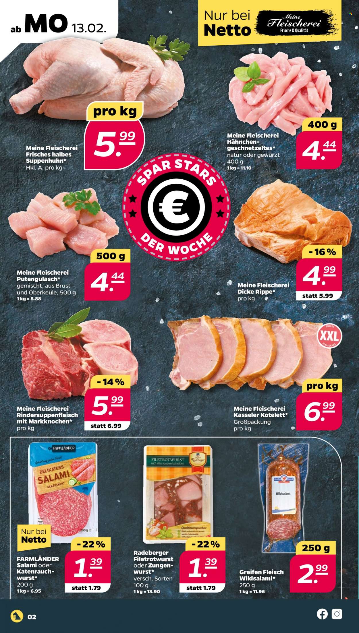 Netto Prospekte  - 13.02.2023 - 18.02.2023. Seite 2