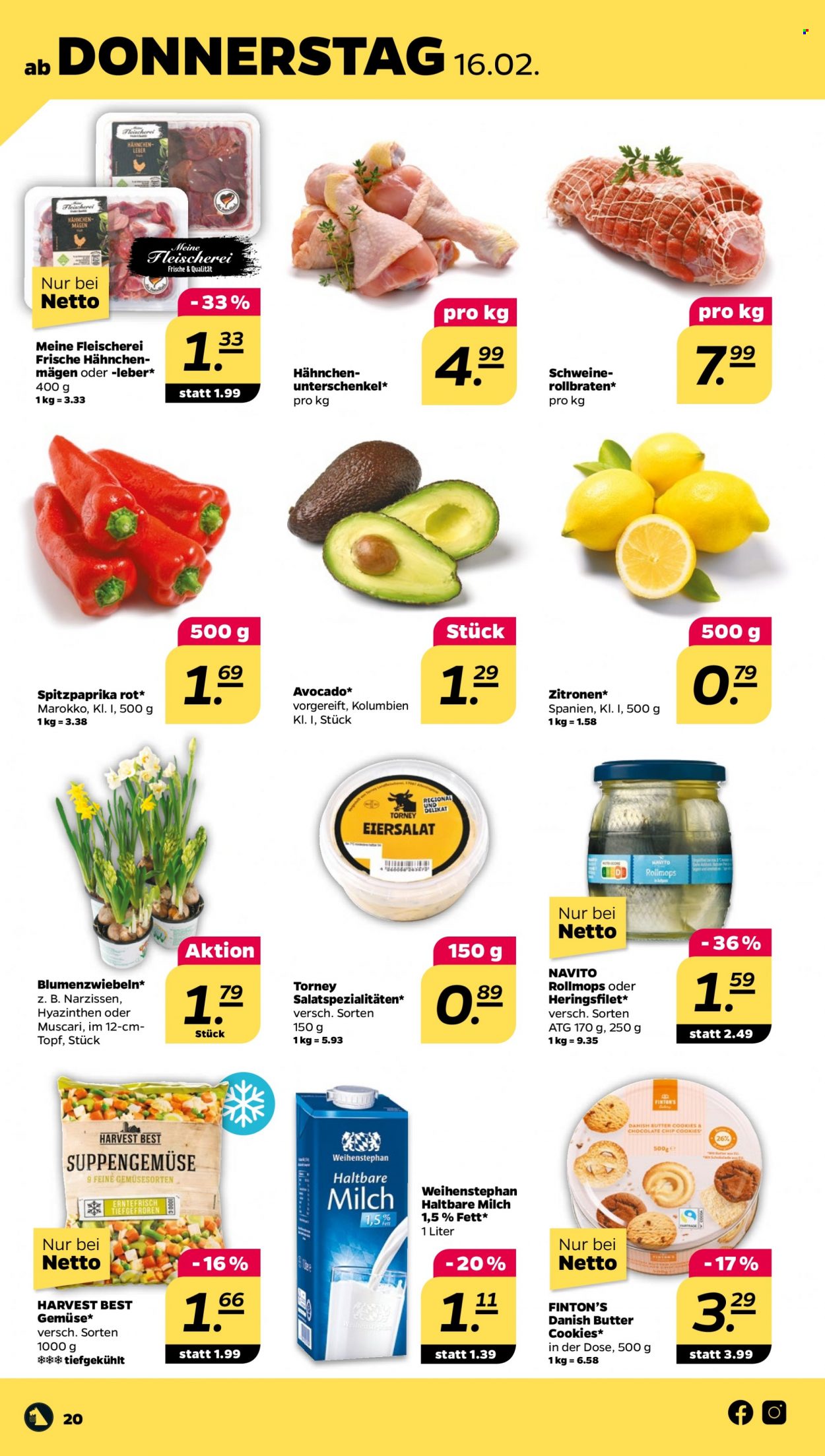 Netto Prospekte  - 13.02.2023 - 18.02.2023. Seite 20