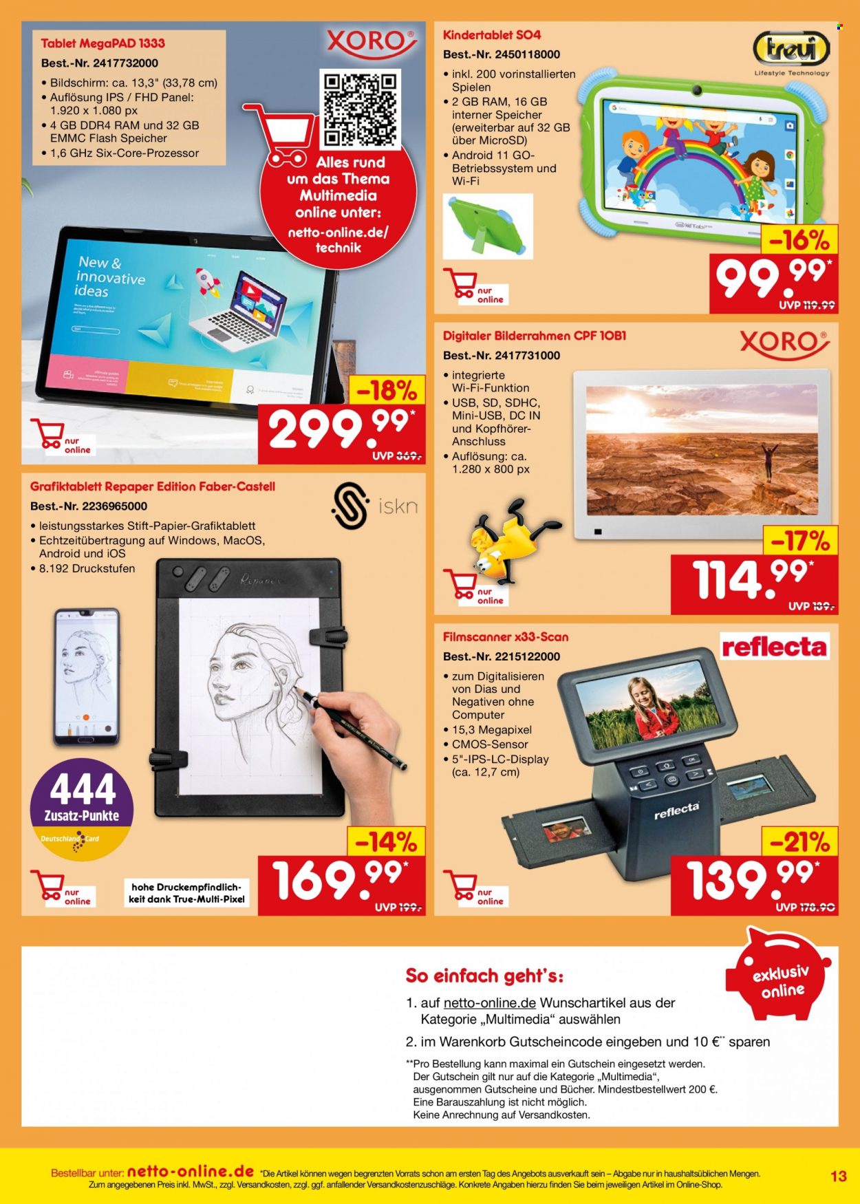 Netto Marken-Discount Prospekte  - 18.02.2023 - 24.02.2023. Seite 13
