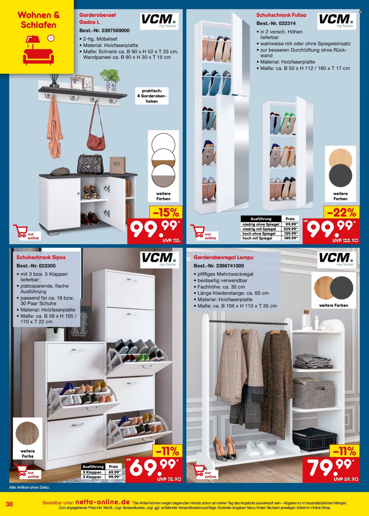 Netto Marken-Discount Prospekte  - 18.02.2023 - 24.02.2023. Seite 38