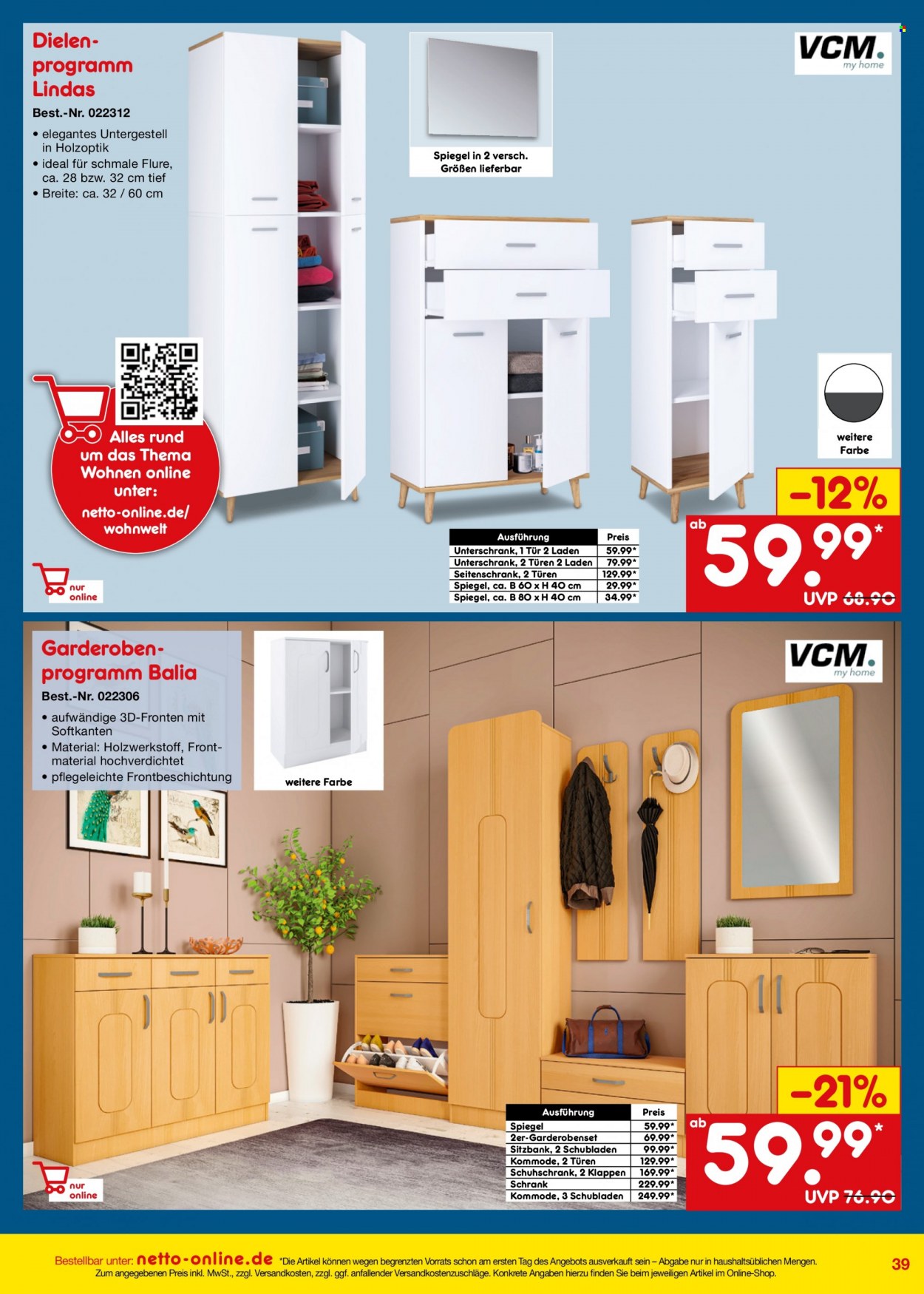 Netto Marken-Discount Prospekte  - 18.02.2023 - 24.02.2023. Seite 39