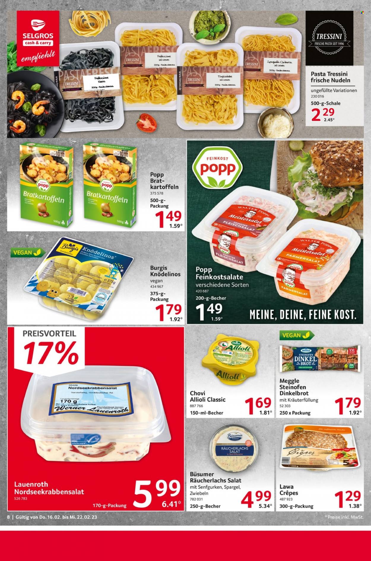 Selgros Prospekte  - 16.02.2023 - 22.02.2023. Seite 8