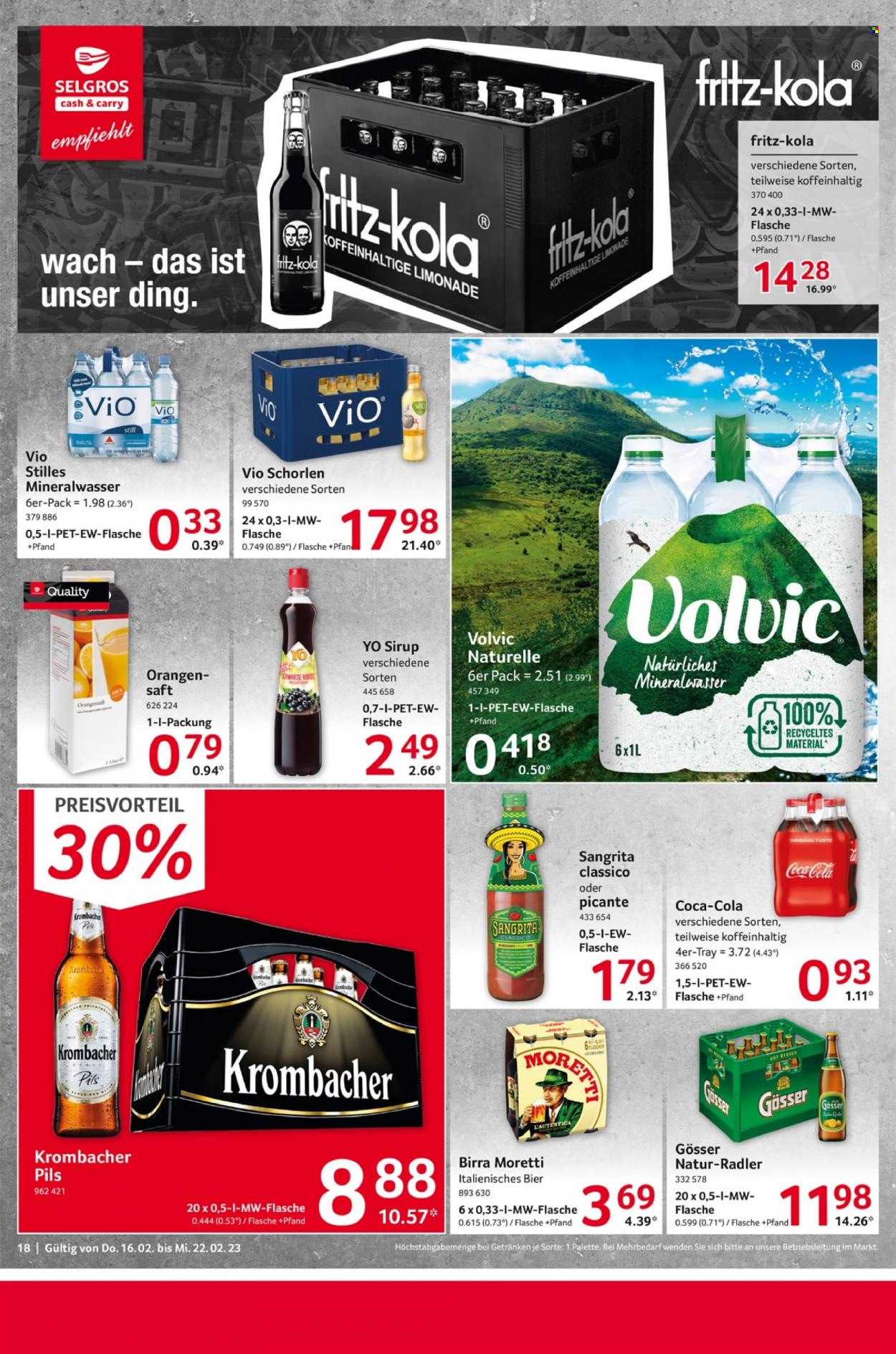 Selgros Prospekte  - 16.02.2023 - 22.02.2023. Seite 18