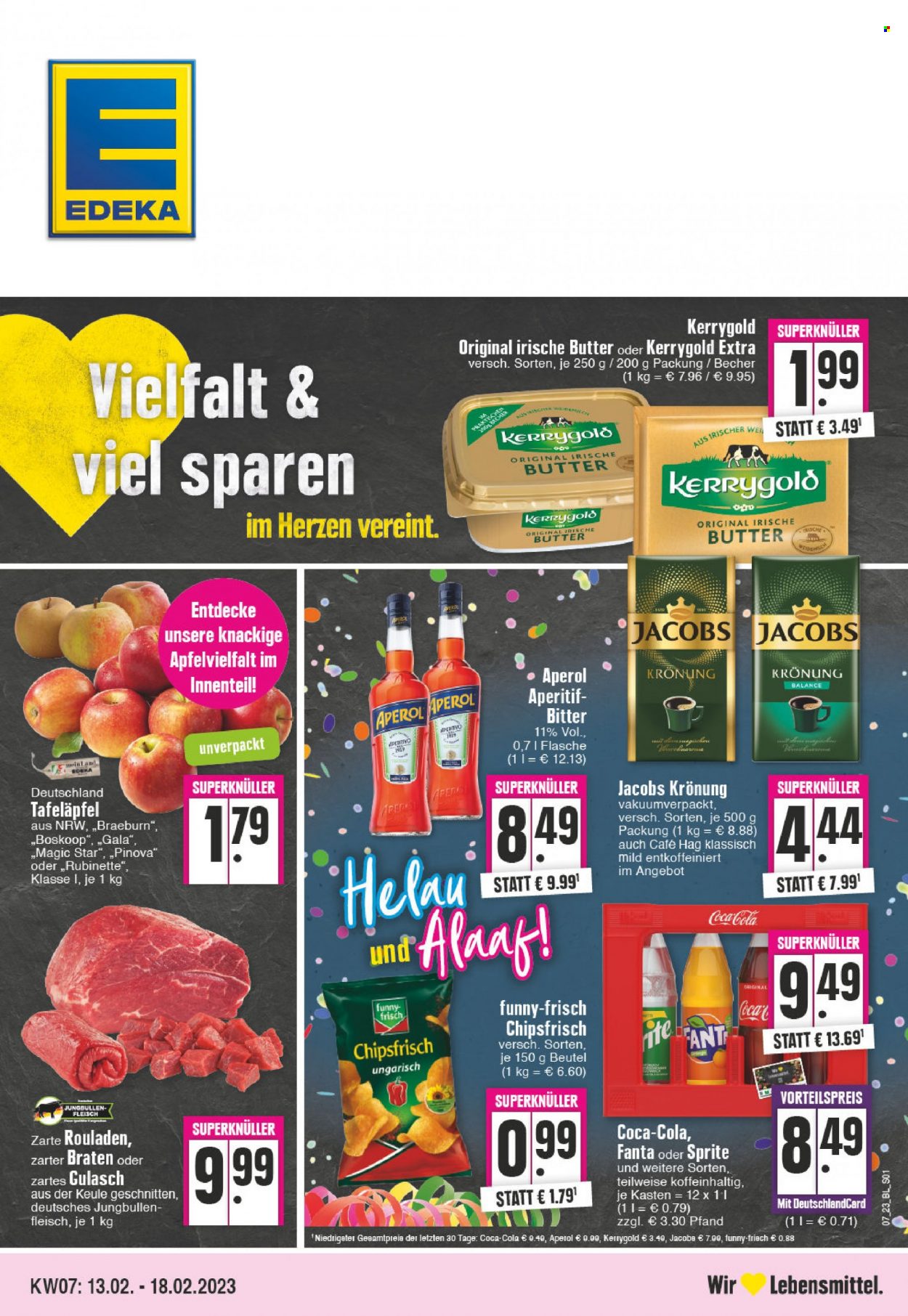 Edeka Prospekte  - 13.02.2023 - 18.02.2023. Seite 1