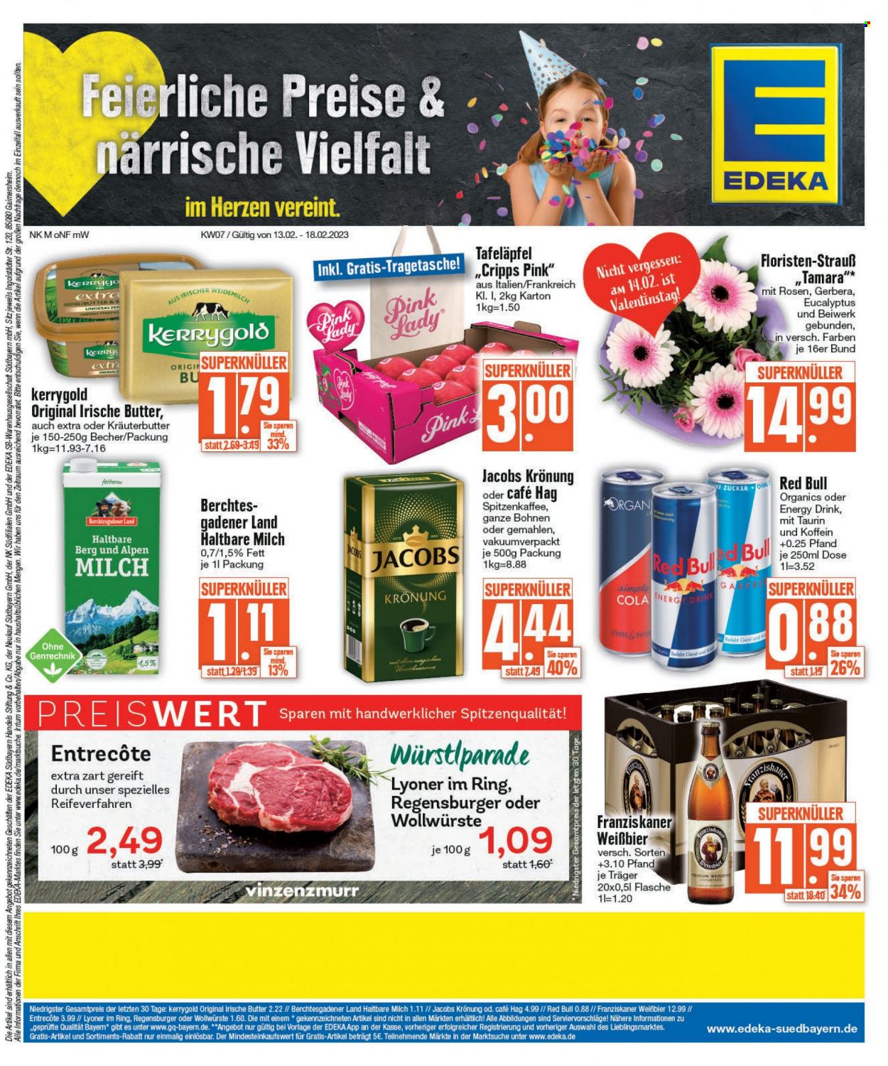 Edeka Prospekte  - 13.02.2023 - 18.02.2023. Seite 1