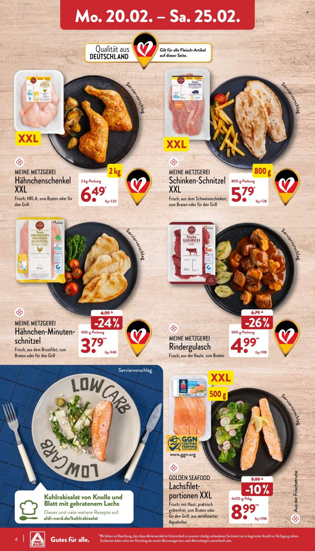 ALDI Nord Prospekte  - 20.02.2023 - 25.02.2023. Seite 4