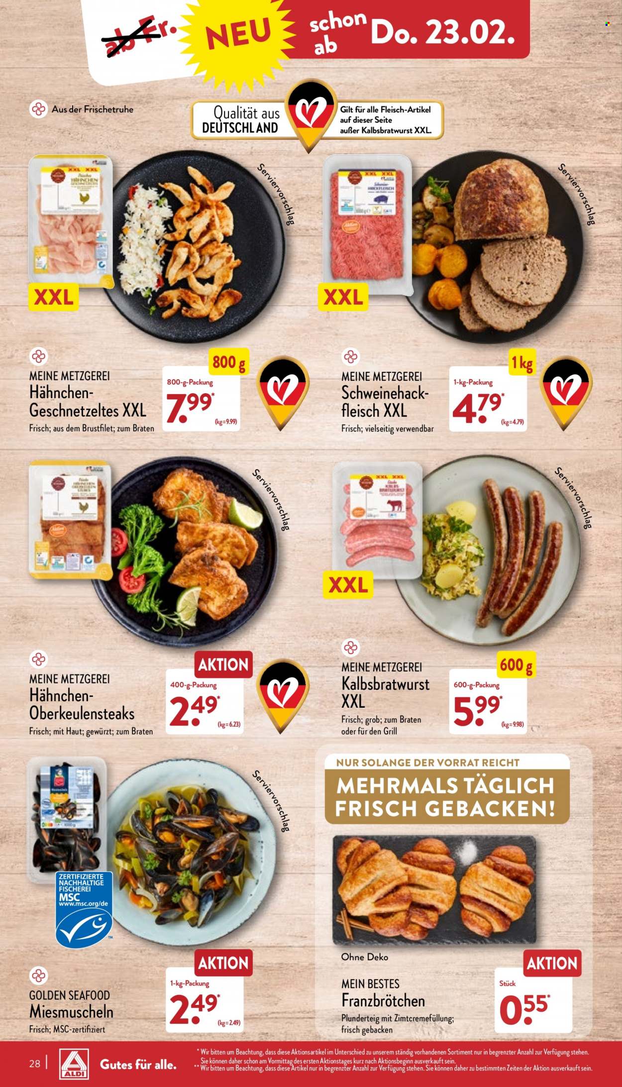 ALDI Nord Prospekte  - 20.02.2023 - 25.02.2023. Seite 28