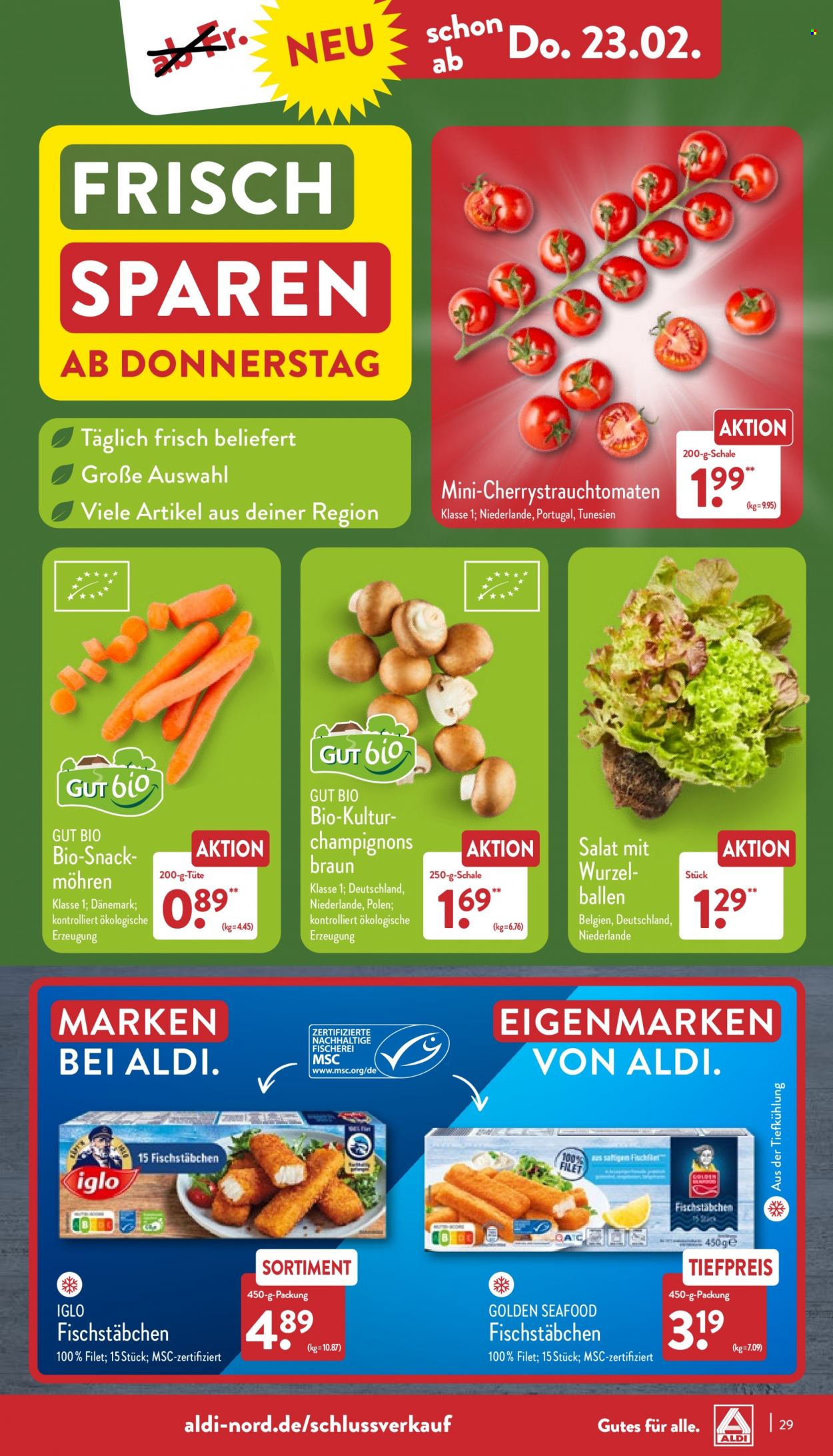 ALDI Nord Prospekte  - 20.02.2023 - 25.02.2023. Seite 29