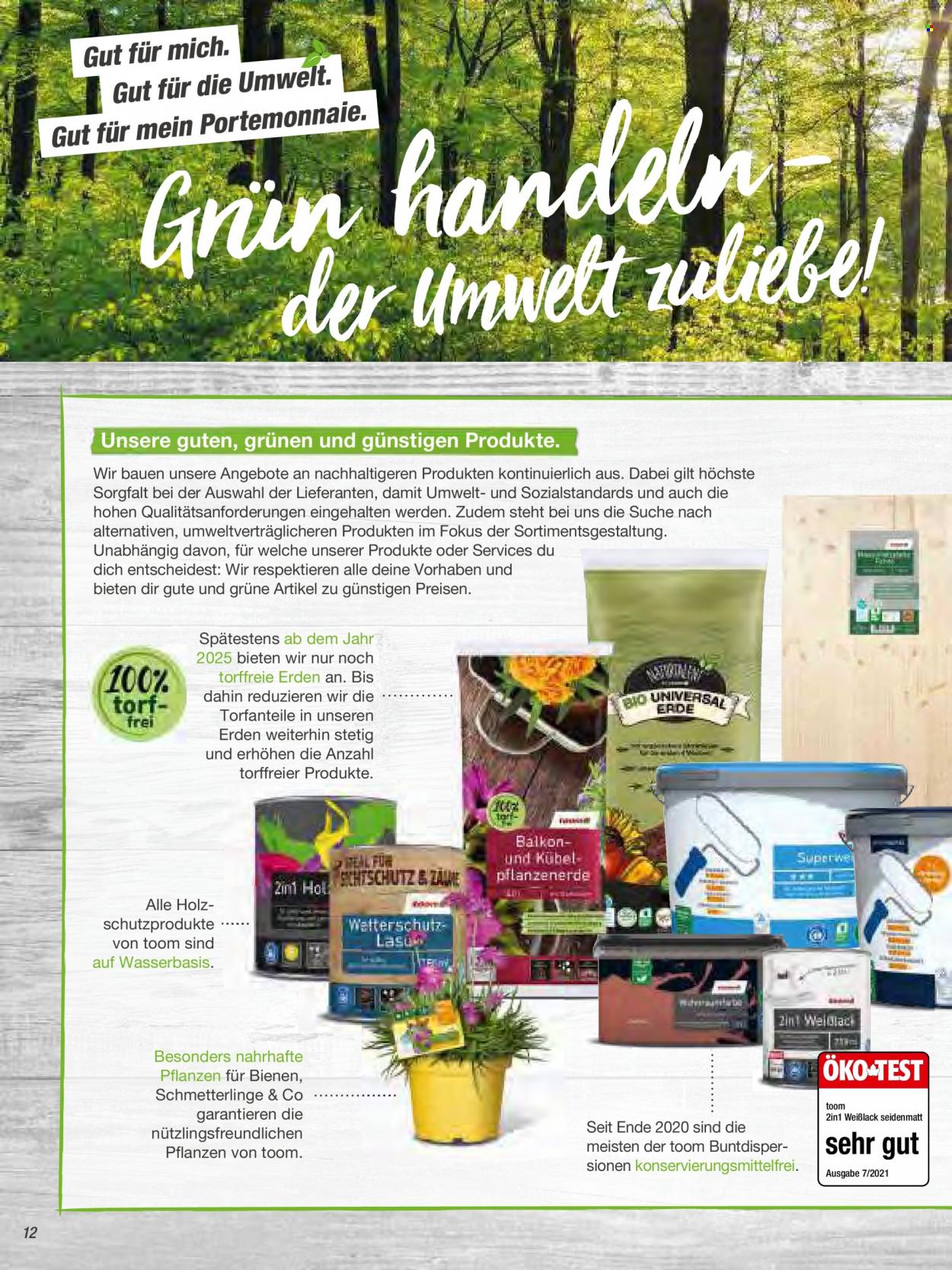 toom Baumarkt Prospekte . Seite 12