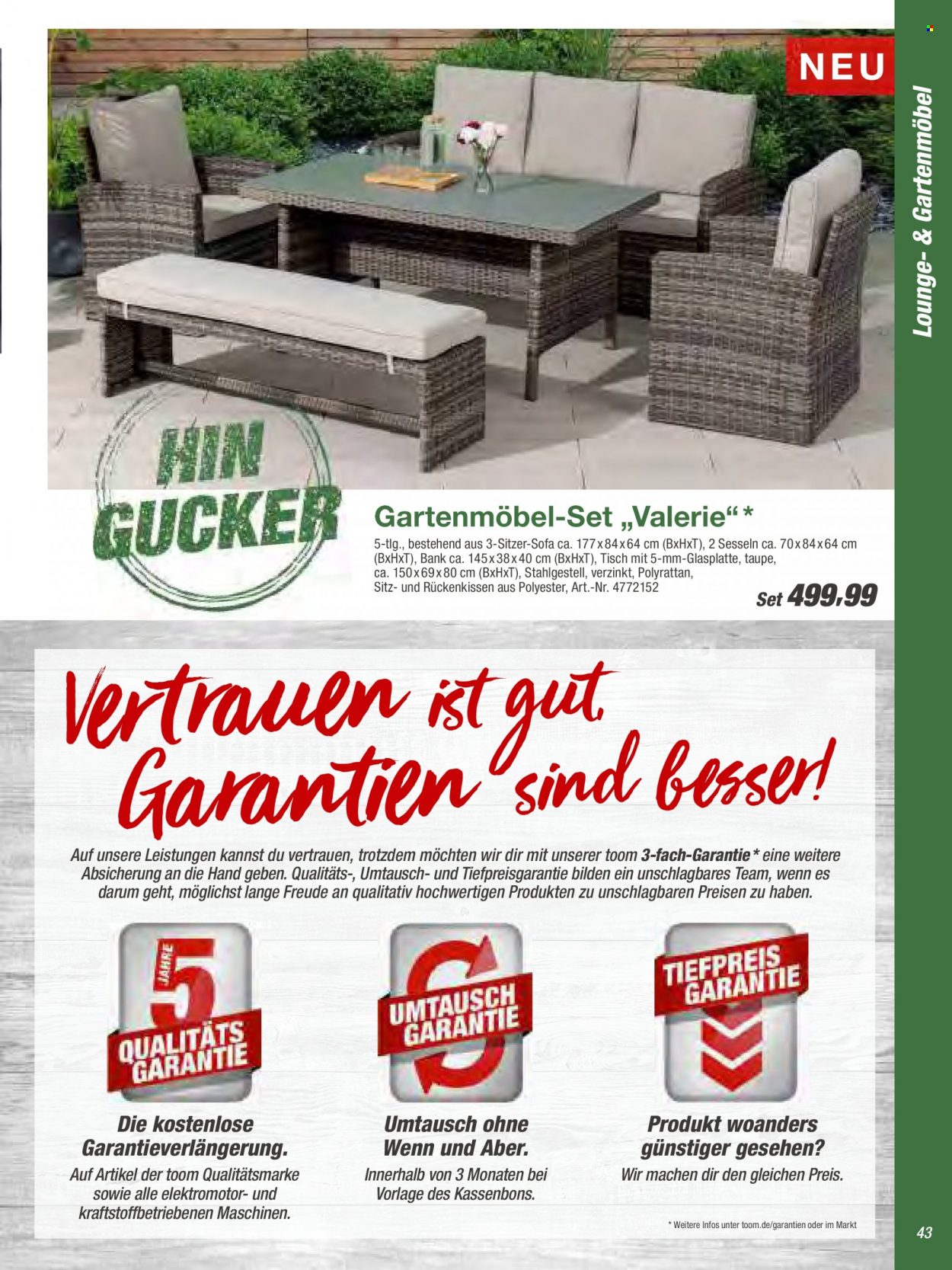 toom Baumarkt Prospekte . Seite 43