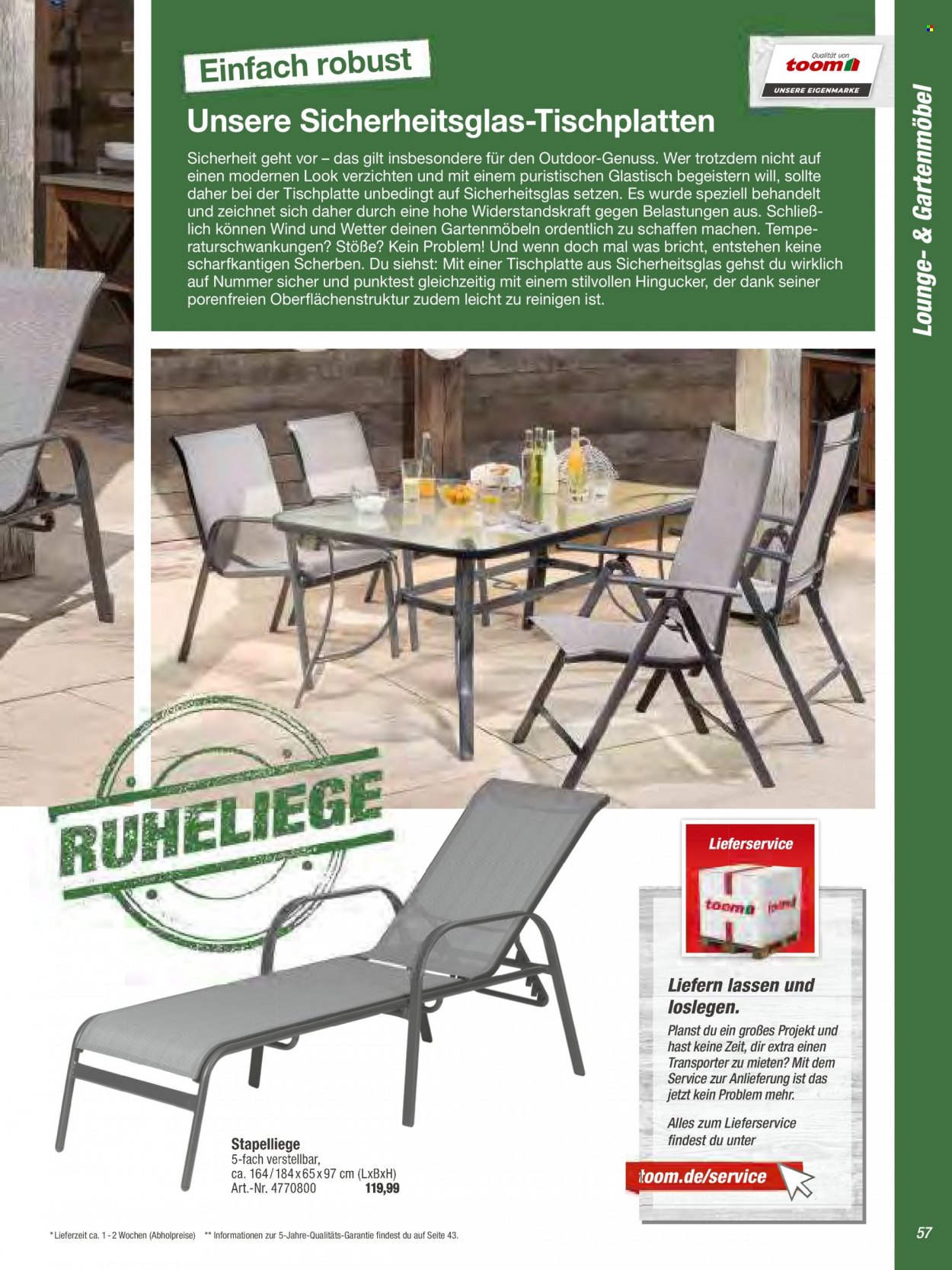 toom Baumarkt Prospekte . Seite 57