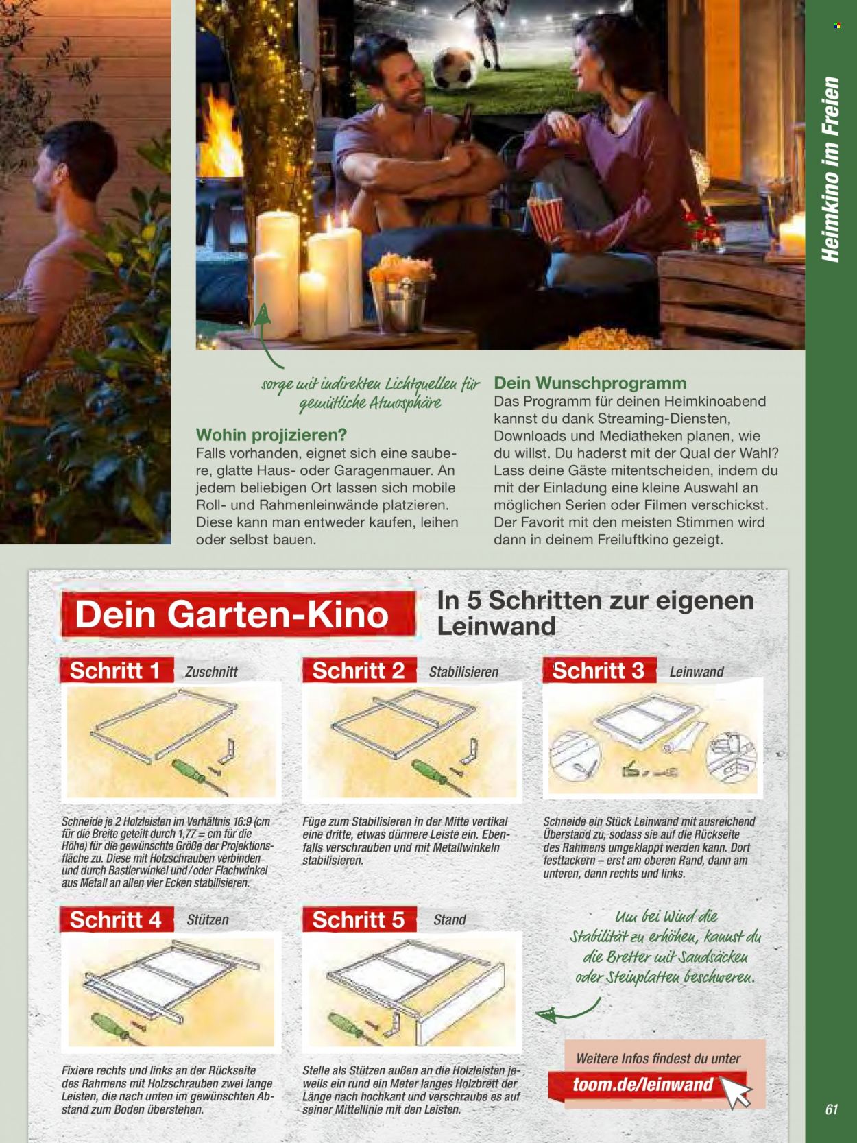 toom Baumarkt Prospekte . Seite 61