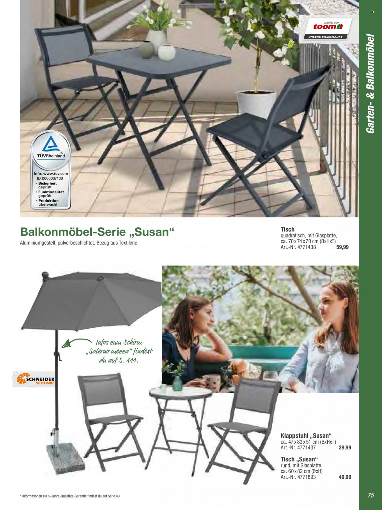 toom Baumarkt Prospekte . Seite 75