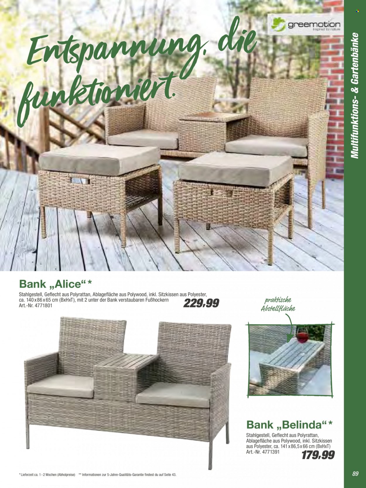toom Baumarkt Prospekte . Seite 89