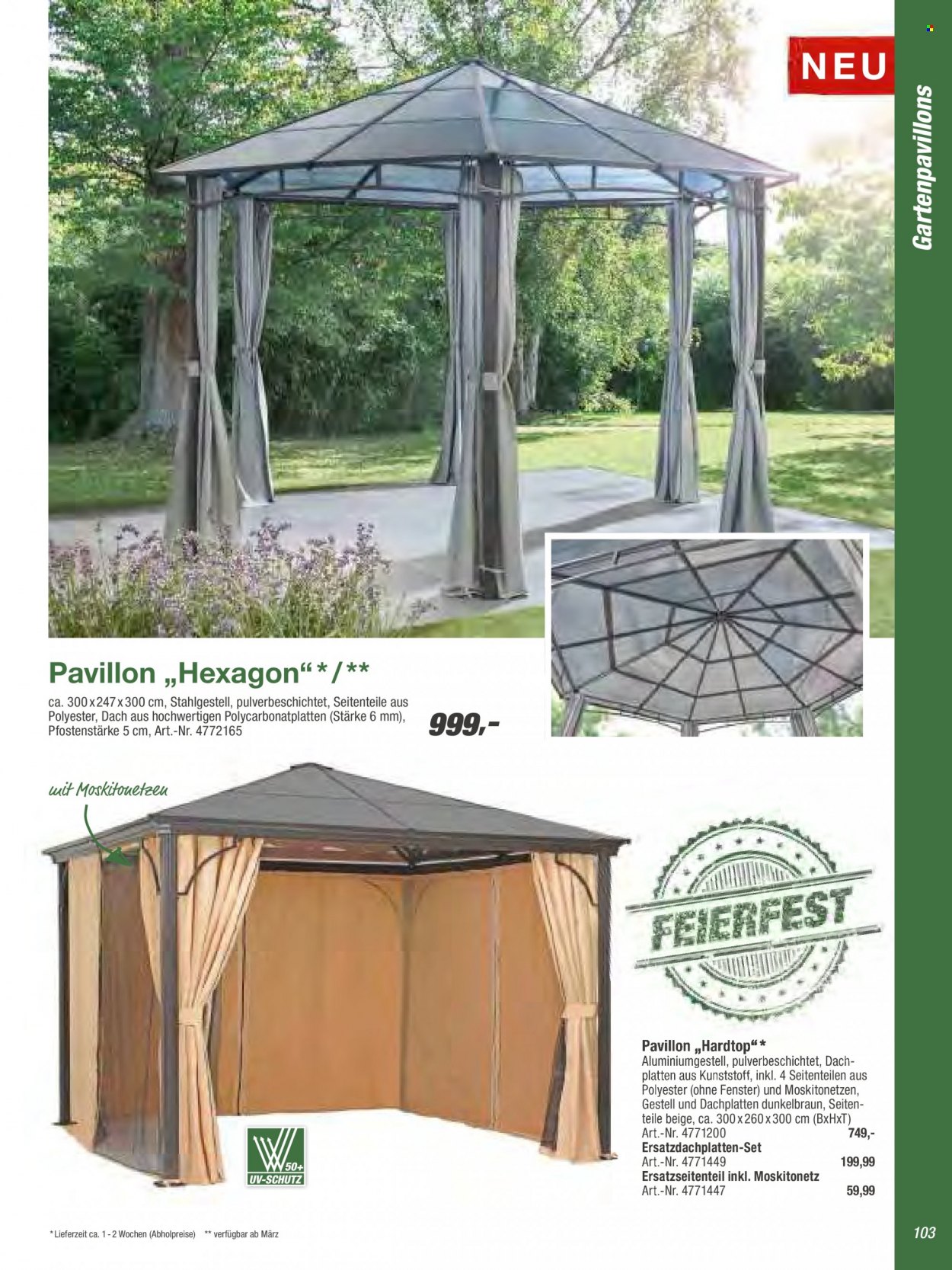 toom Baumarkt Prospekte . Seite 103
