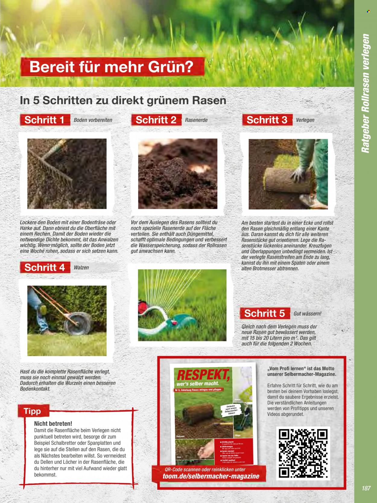 toom Baumarkt Prospekte . Seite 187