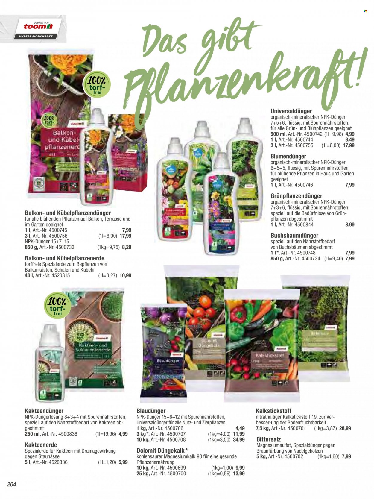 toom Baumarkt Prospekte . Seite 204