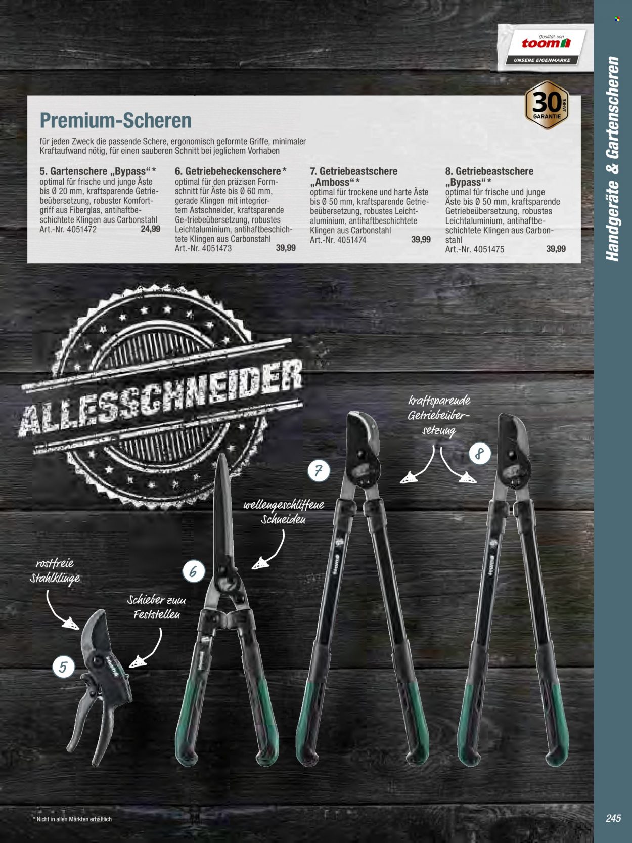 toom Baumarkt Prospekte . Seite 245