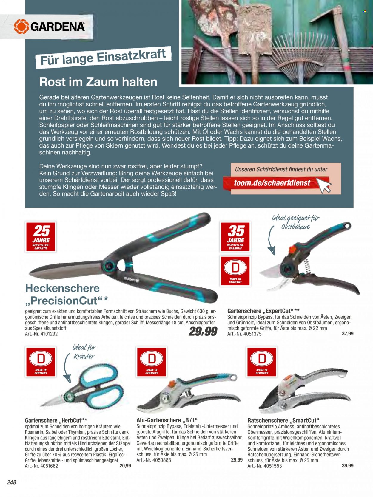 toom Baumarkt Prospekte . Seite 248