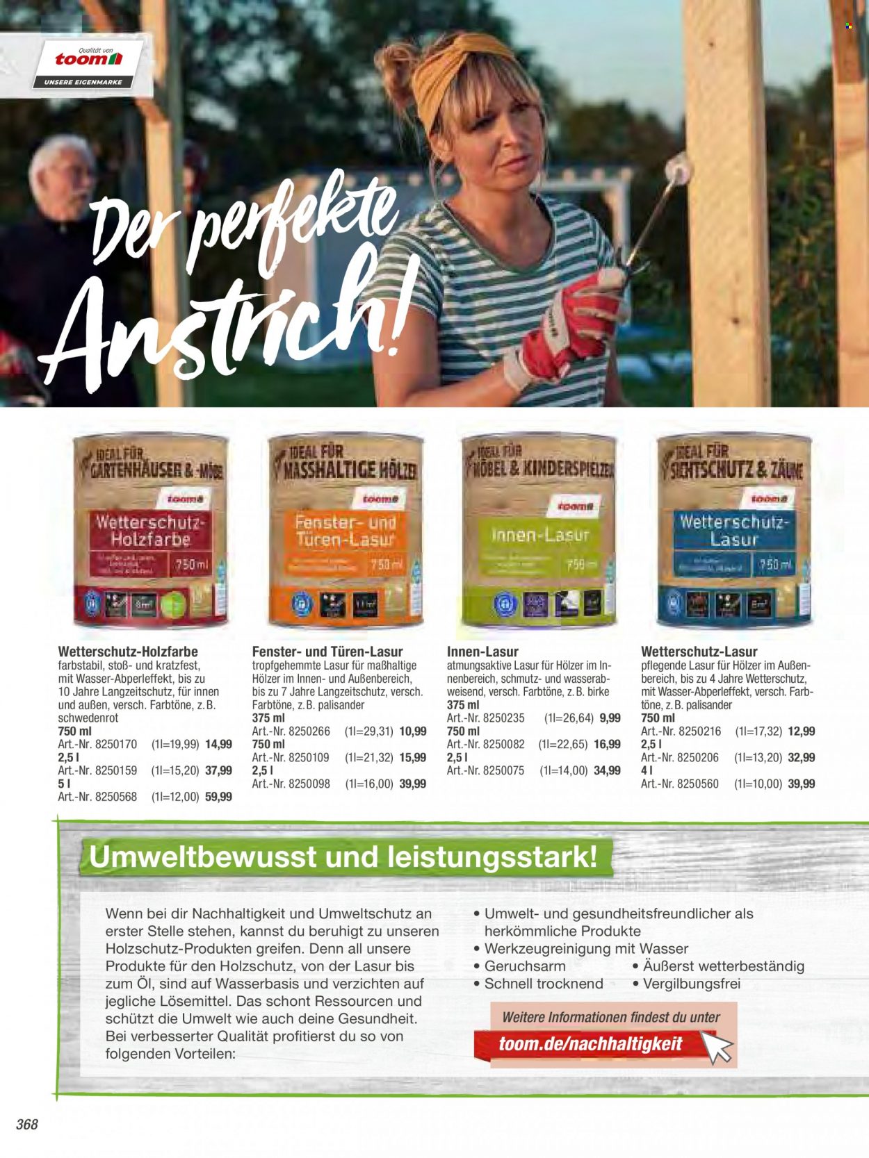 toom Baumarkt Prospekte . Seite 368