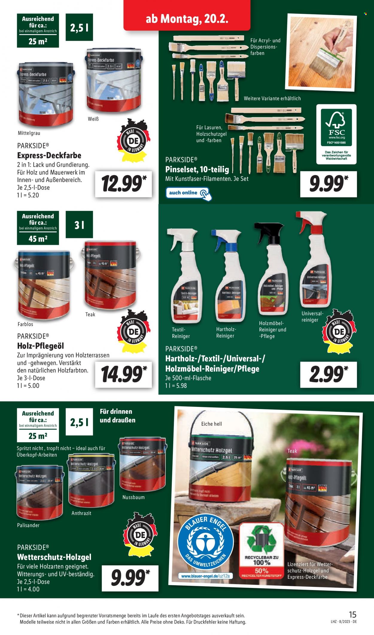 Lidl Prospekte  - 20.02.2023 - 25.02.2023. Seite 17
