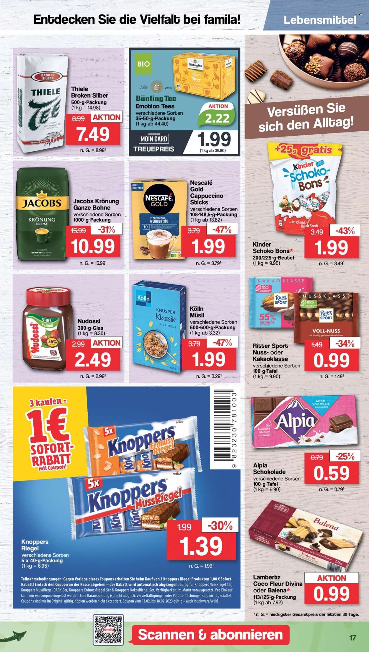 famila Prospekte  - 13.02.2023 - 18.02.2023. Seite 17