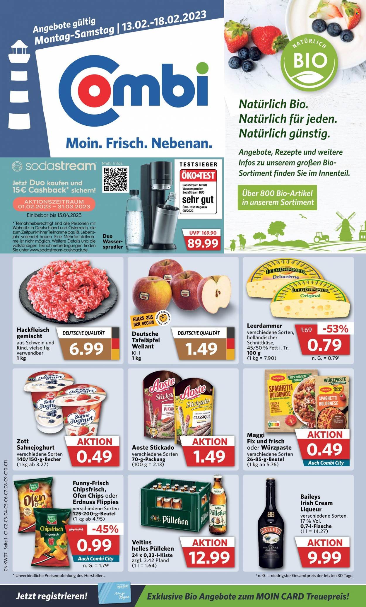 Combi Prospekte  - 13.02.2023 - 18.02.2023. Seite 1