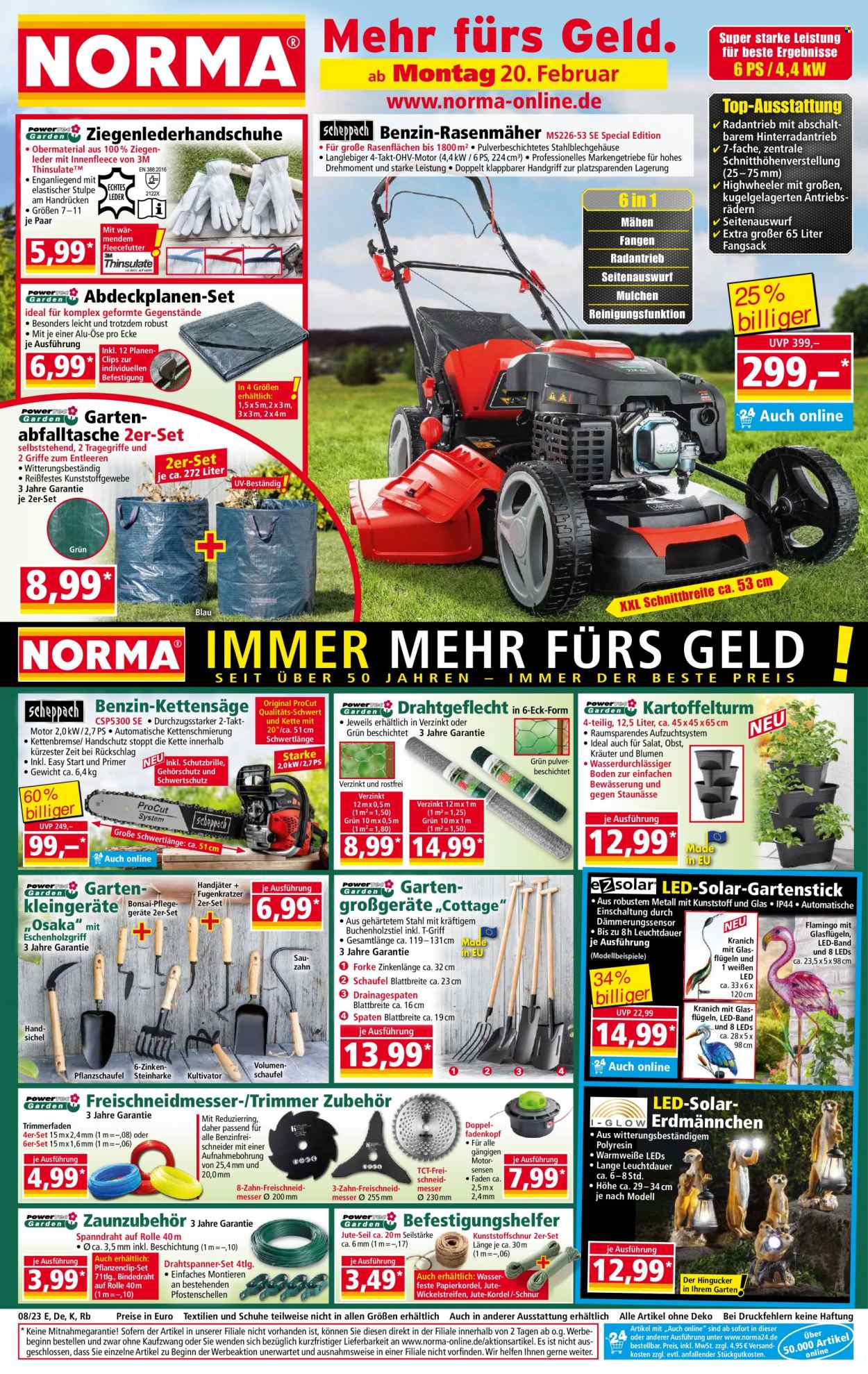 Norma Prospekte  - 20.02.2023 - 26.02.2023. Seite 1