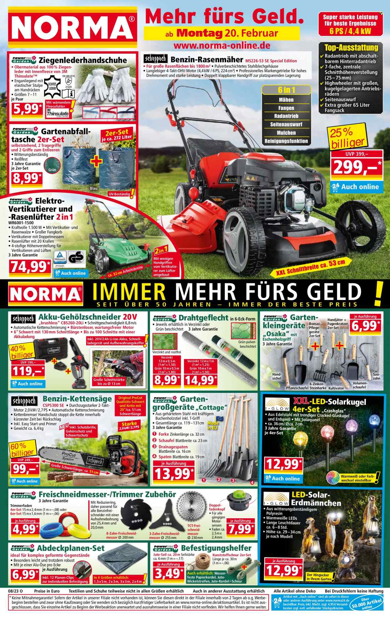 Norma Prospekte  - 20.02.2023 - 26.02.2023. Seite 1