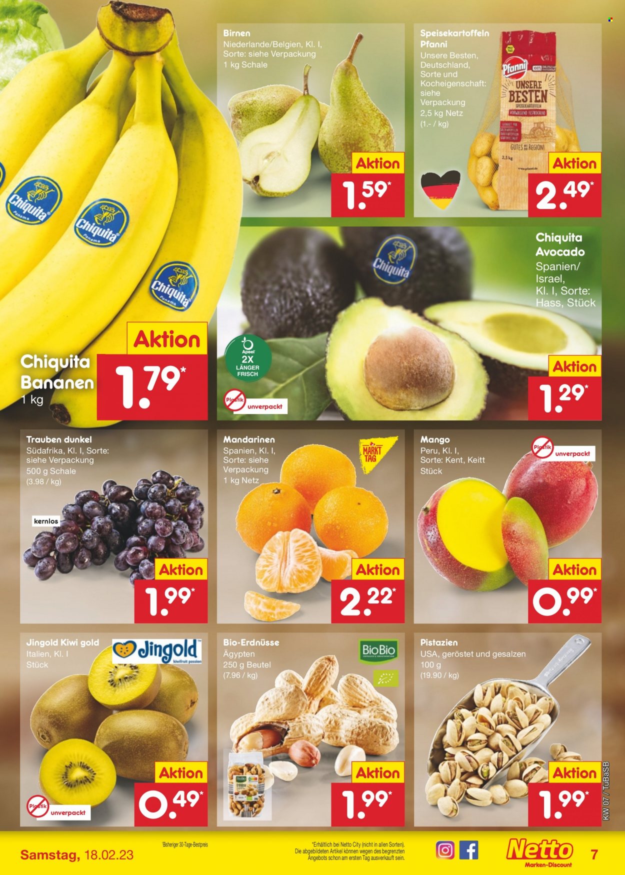 Netto Marken-Discount Prospekte  - 13.02.2023 - 18.02.2023. Seite 7