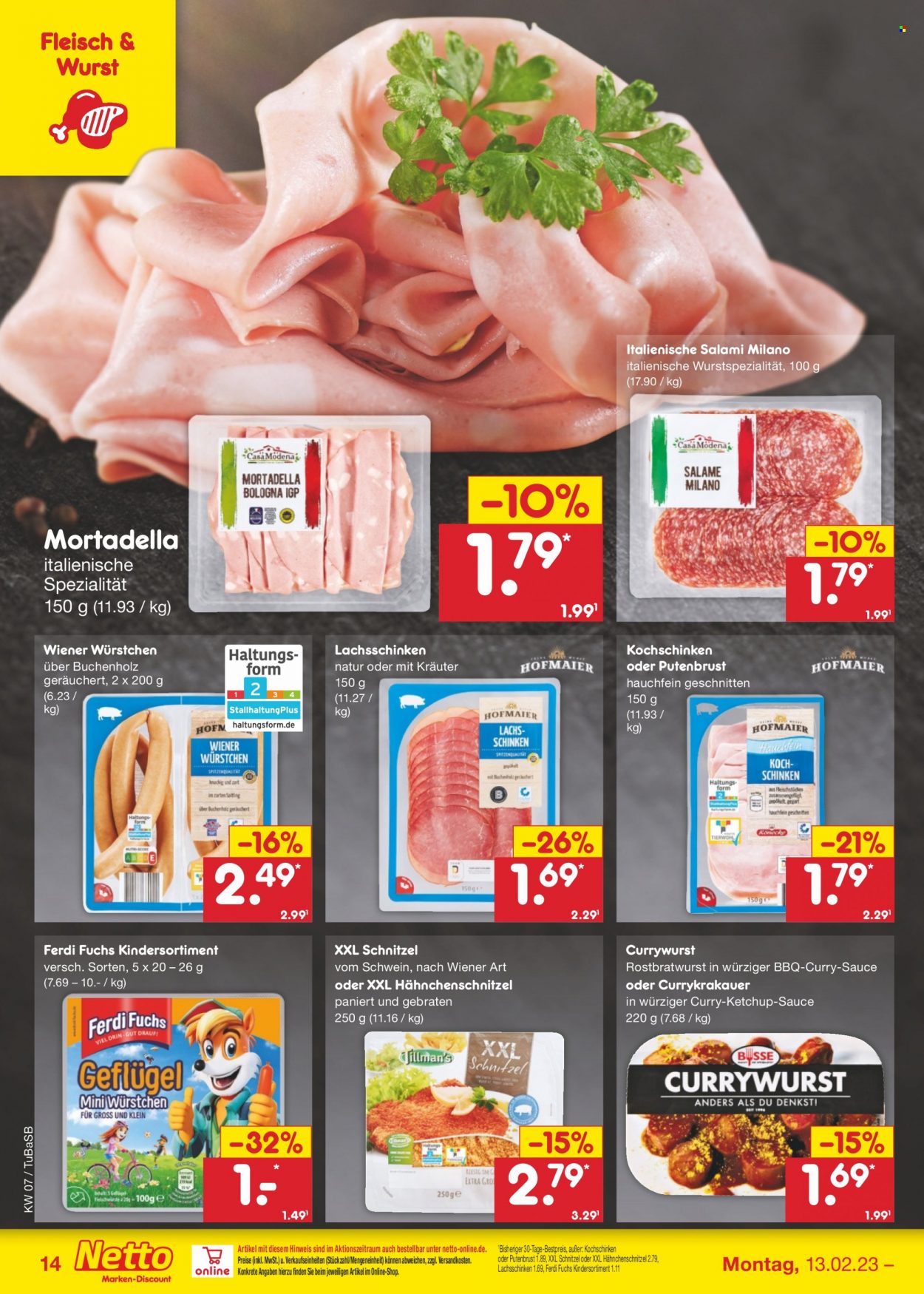 Netto Marken-Discount Prospekte  - 13.02.2023 - 18.02.2023. Seite 14