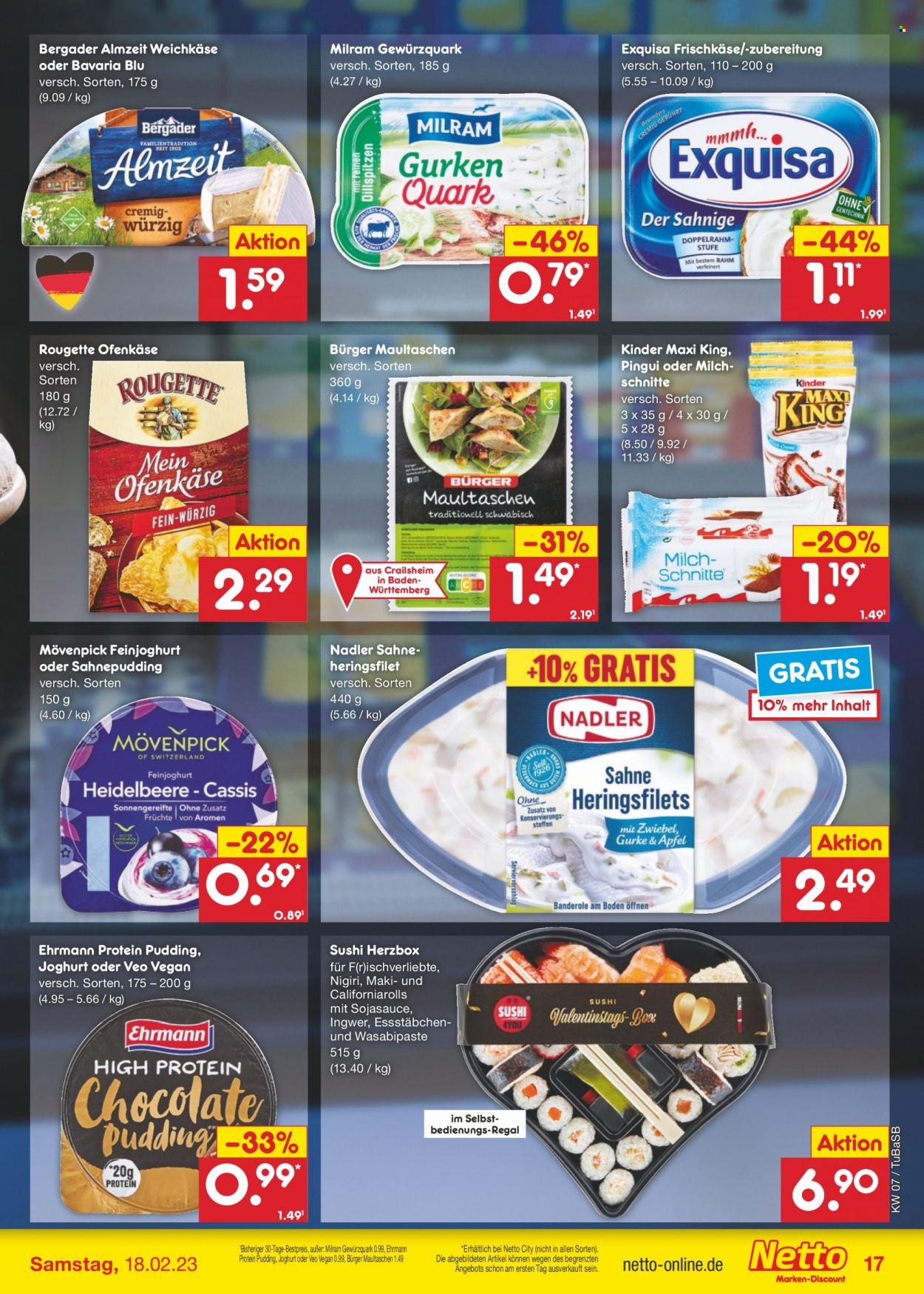 Netto Marken-Discount Prospekte  - 13.02.2023 - 18.02.2023. Seite 17