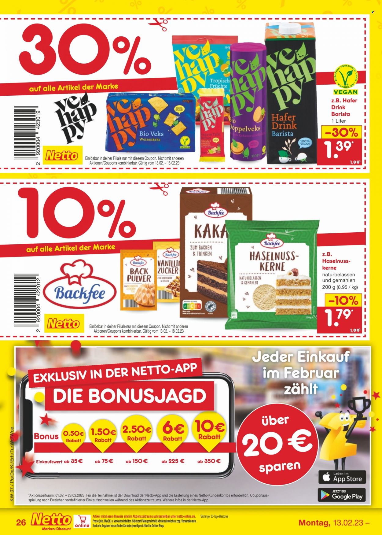 Netto Marken-Discount Prospekte  - 13.02.2023 - 18.02.2023. Seite 26