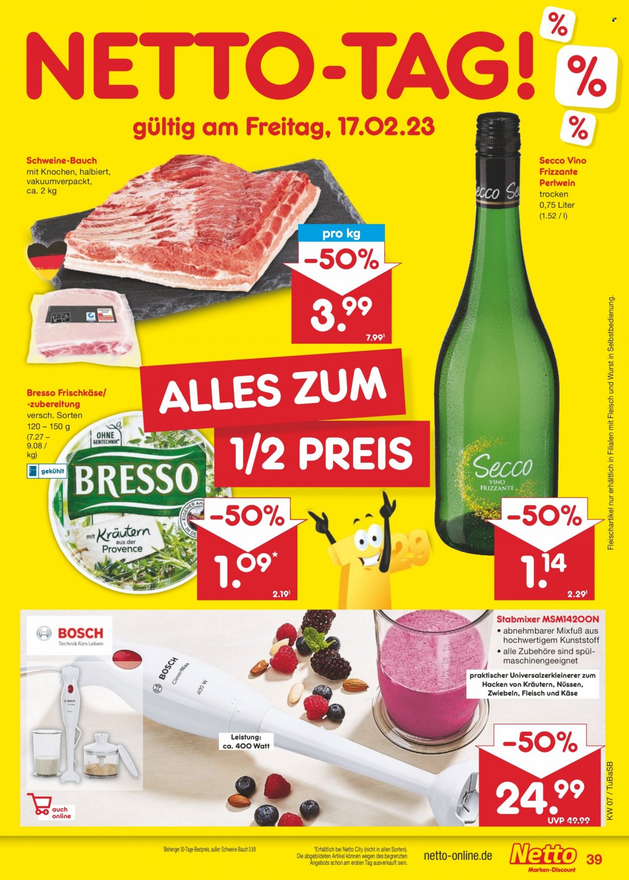 Netto Marken-Discount Prospekte  - 13.02.2023 - 18.02.2023. Seite 39