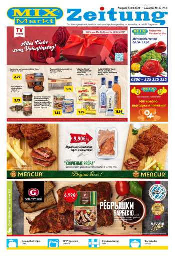 Prospekte Mix Markt - 13.02.2023 - 19.02.2023.
