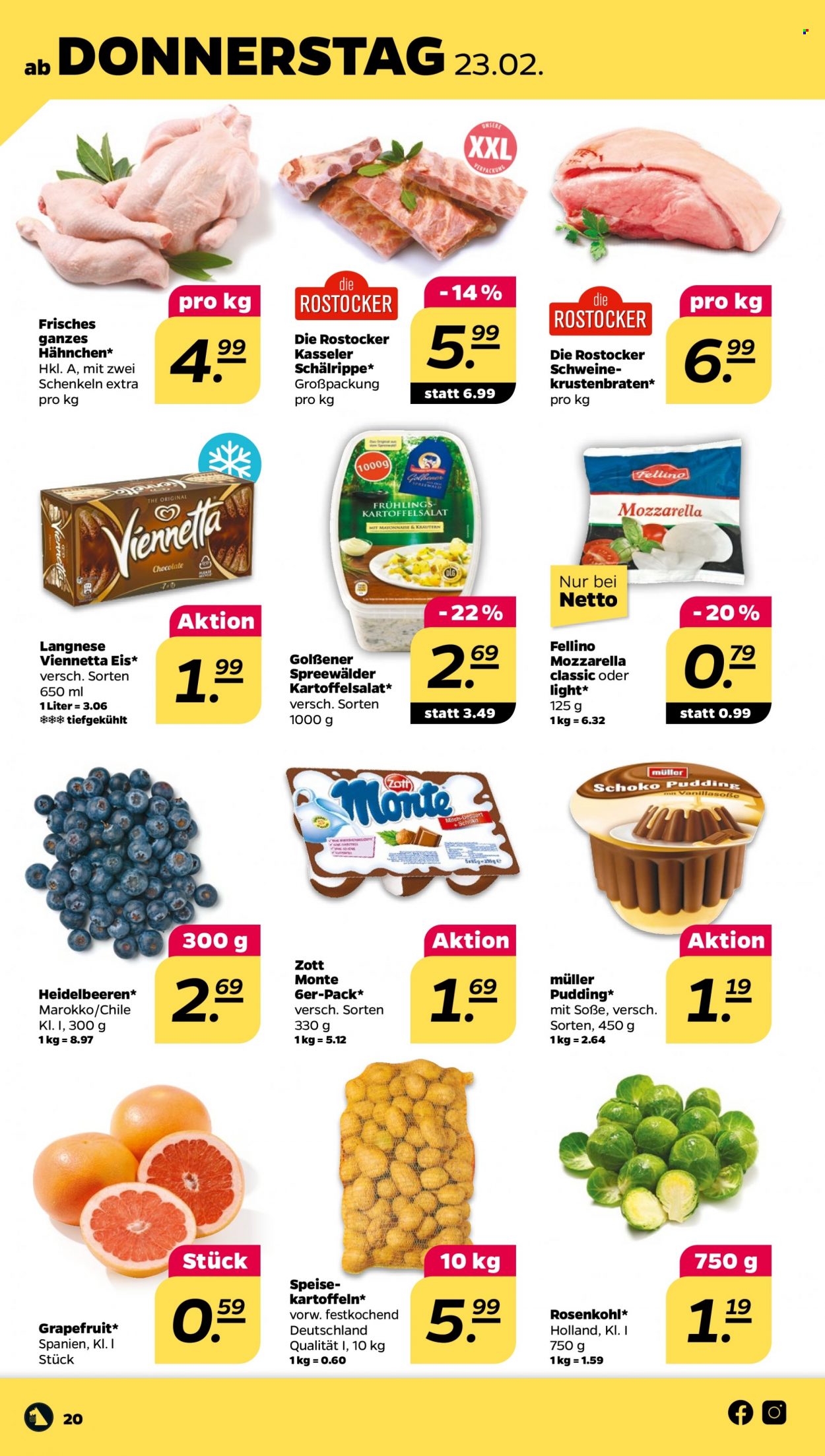 Netto Prospekte  - 20.02.2023 - 25.02.2023. Seite 20