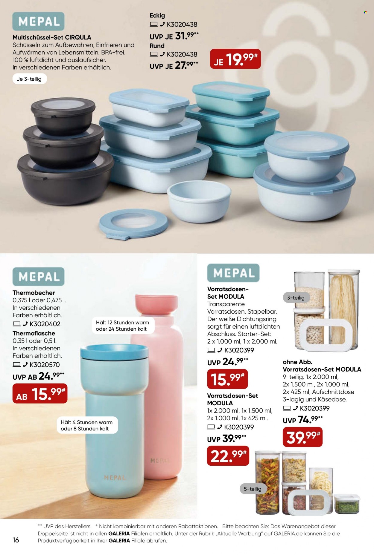 GALERIA Karstadt Kaufhof Prospekte  - 15.02.2023 - 21.02.2023. Seite 16